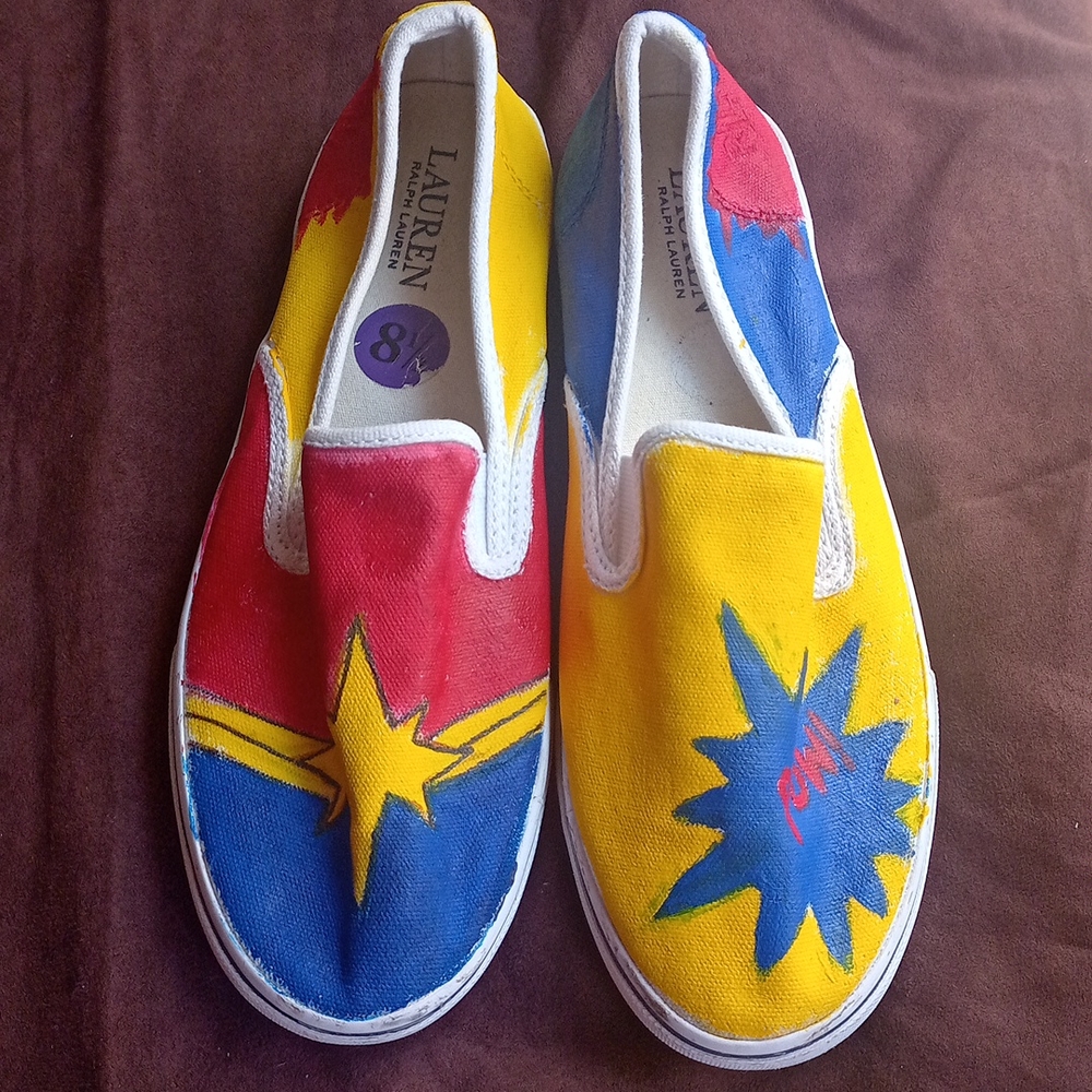 Custom Lauren Ralph Lauren slip-ons